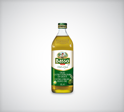 Basso Extra Virgin Olive Oil in Glass
