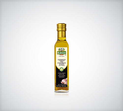 Basso Extra Virgin Olive With Garlic Dressing