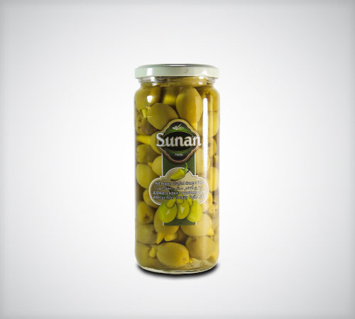 Sunan Hot Pepper Stuffed Green Olives 