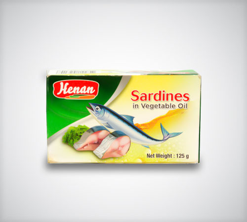 Henan Sardines in Vegetable Oil
