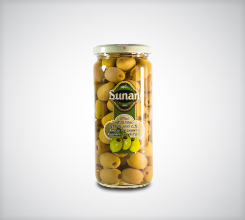 Sunan Pitted Green Olives 
