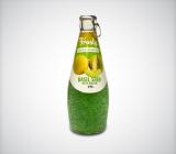 Frosty  Basil Seed Drink With Melon